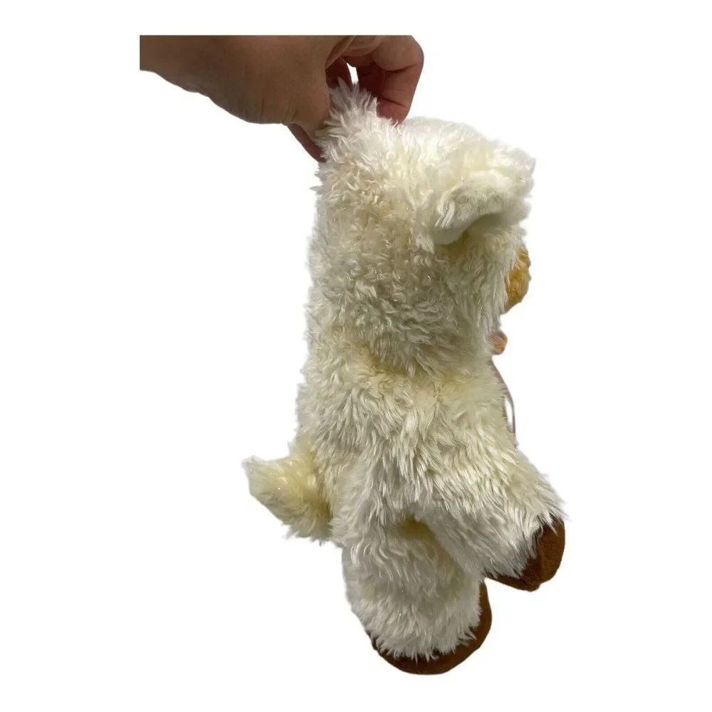 Teddy in Sparkle Easter Costume Plush Bear Lamb Suit Removable Outfit